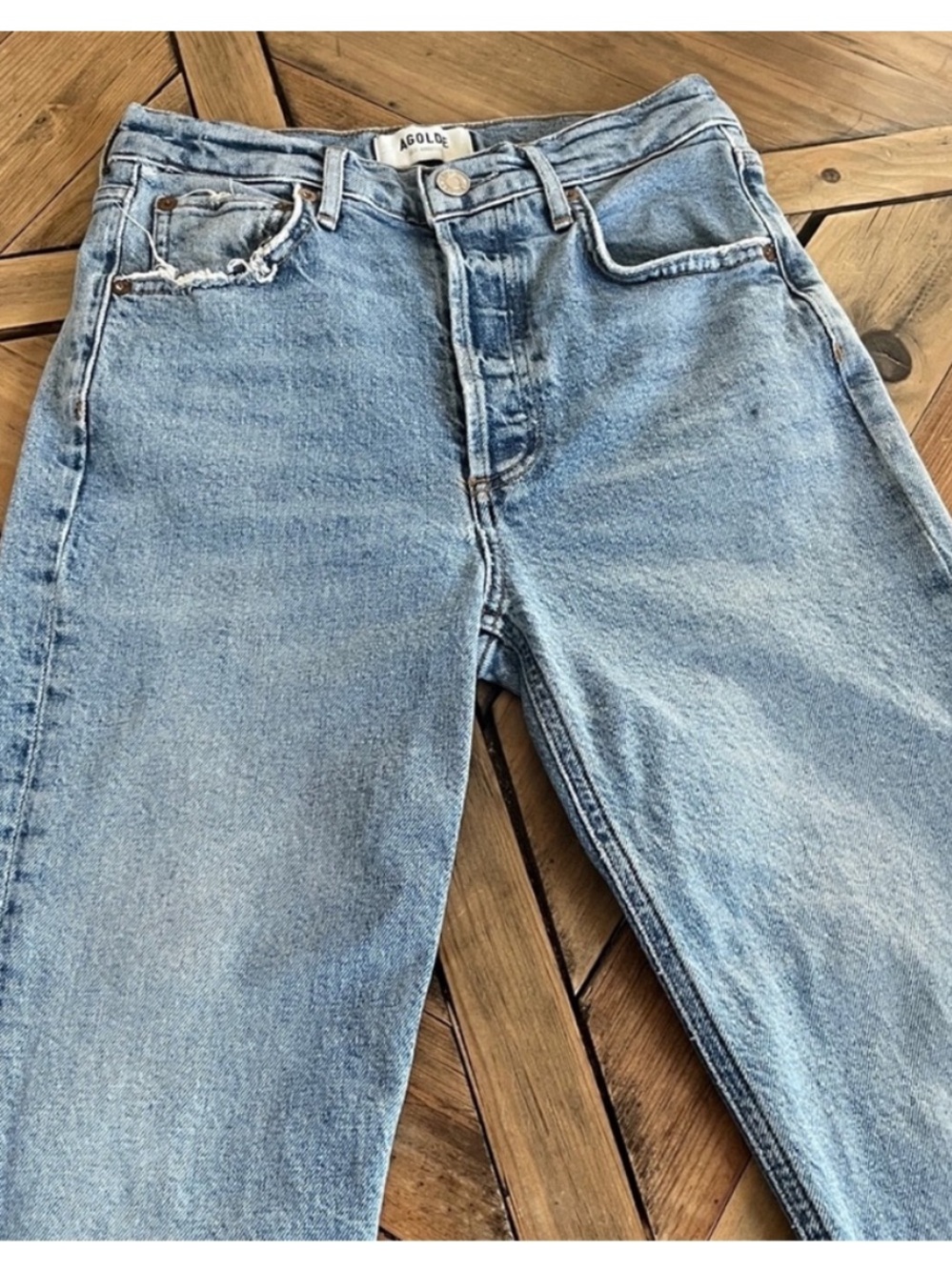 AGOLDE Riley Long Jean - Picture 6 of 13